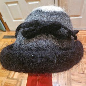 Handmade Plush Wool Hat